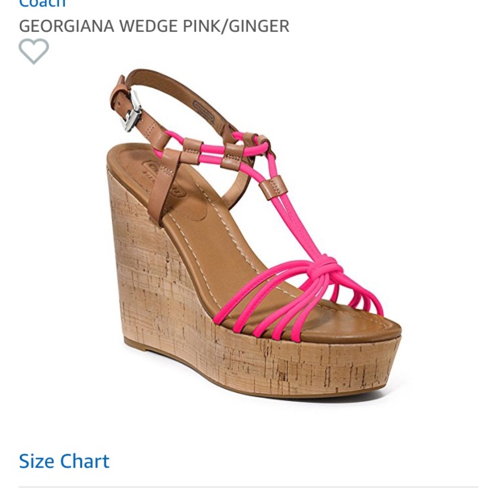 Coach Georgiana wedges